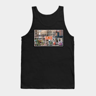 Milan Collage Tank Top